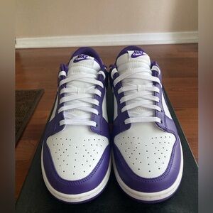 Nike Dunk Low “Championship Court Purple” Sz 9